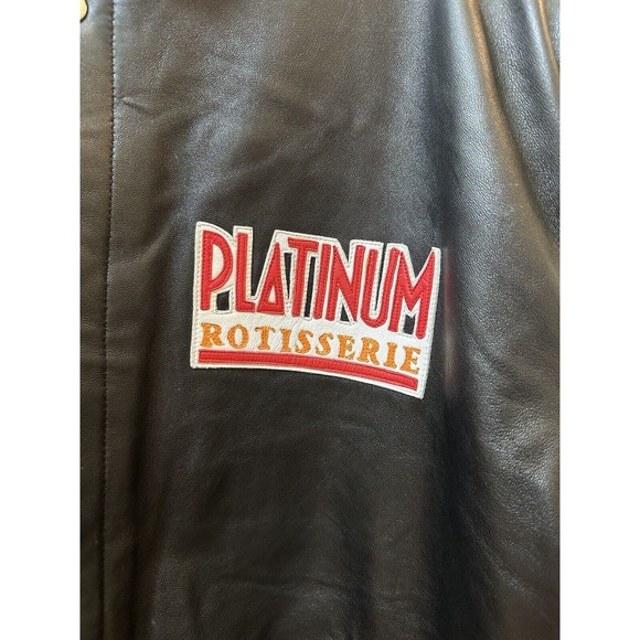 Vintage JH Design Boston Market Leather Jacket XXL Premier Edition USA Promo HTF - Picture 2 of 16